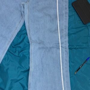 SHEIN Light Blue Flare Jeans